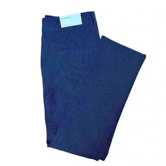NWT Ann Taylor Factory The Straight Pants- Mid Rise, Full Length  Sz 4 - Picture 1 of 5